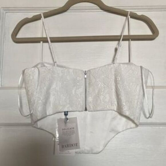 Bardot Luminary Corset in Orchid White Size 4 - Picture 5 of 8